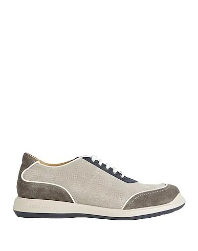 Grey Velvet Sneakers