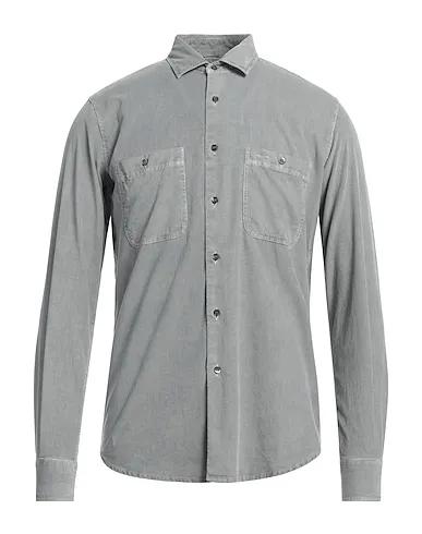 Grey Velvet Solid color shirt