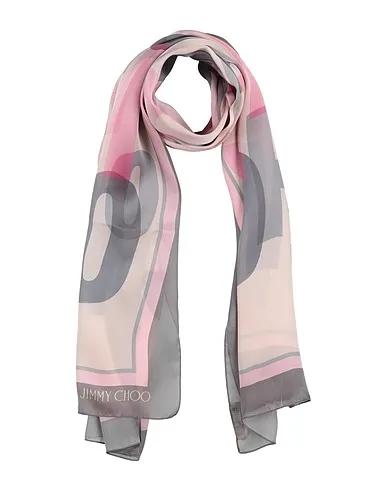 Grey Voile Scarves and foulards