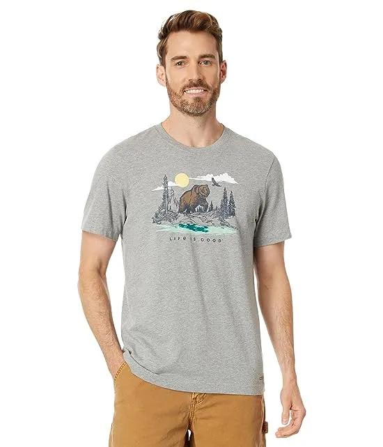 Grizzly Bear Forest Short Sleeve Crusher™ Tee