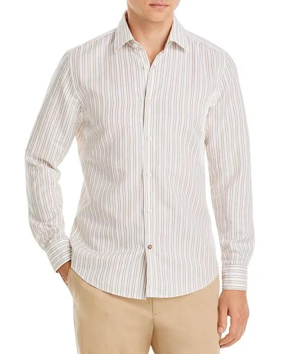 Hal Ken Casual Fit Striped Shirt
