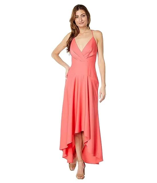 Halter High-Low Gown