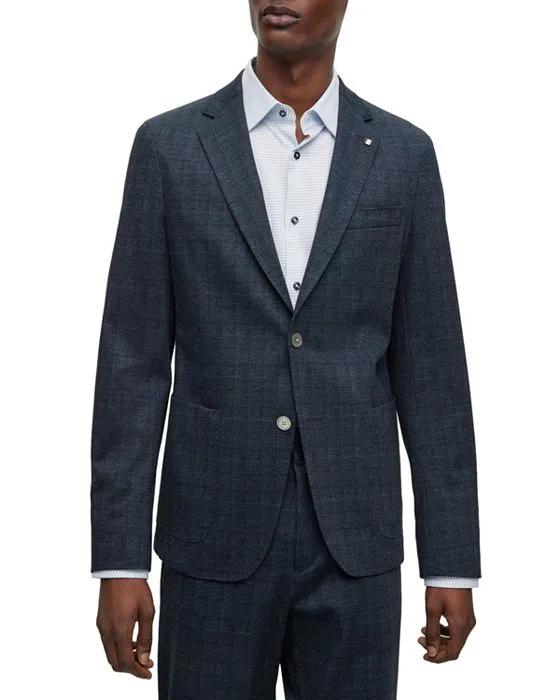 Hanry Jersey Tonal Plaid Slim Fit Sport Coat