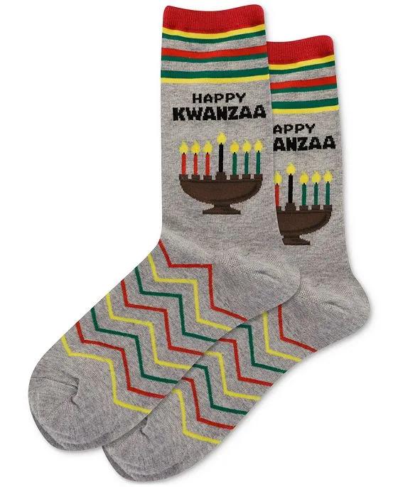 Happy Kwanzaa Crew Socks