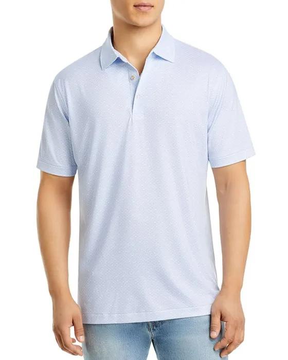 Hardtop Haven Jersey Printed Classic Fit Performance Polo Shirt