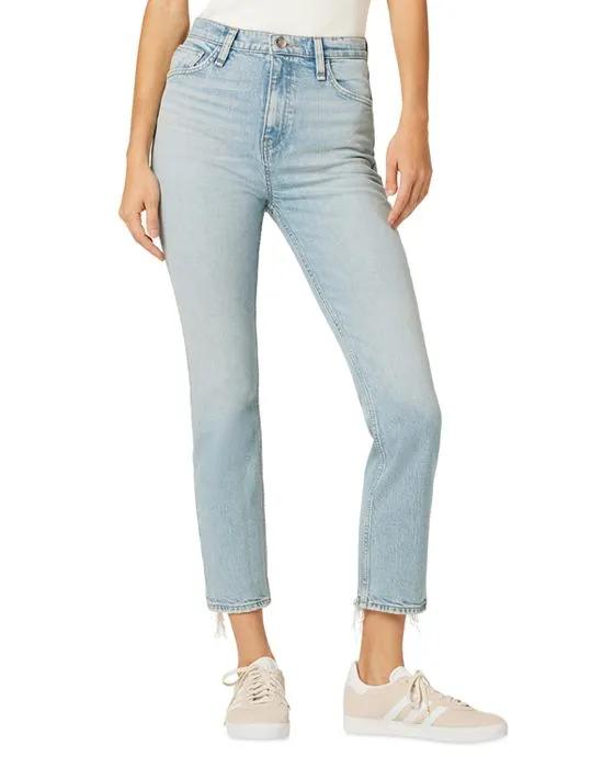 Harlow Ultra High Rise Cigarette Ankle Jeans in Isla