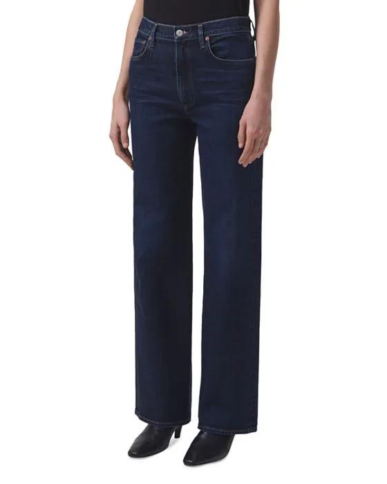 Harper High Rise Wide Leg Jeans in Formation