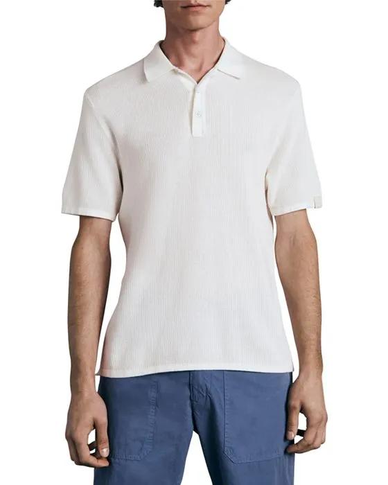 Harvey Knit Short Sleeve Polo Shirt
