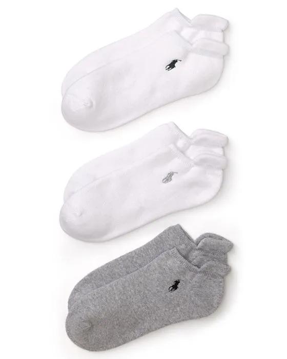 Heel Tab Ankle Socks, Set of 3