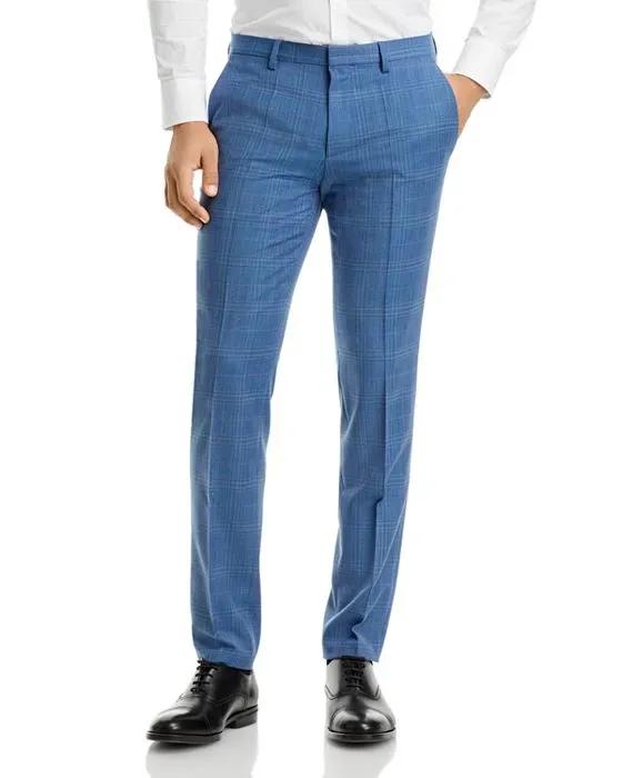 Hesten Tonal Plaid Extra Slim Fit Suit Pants