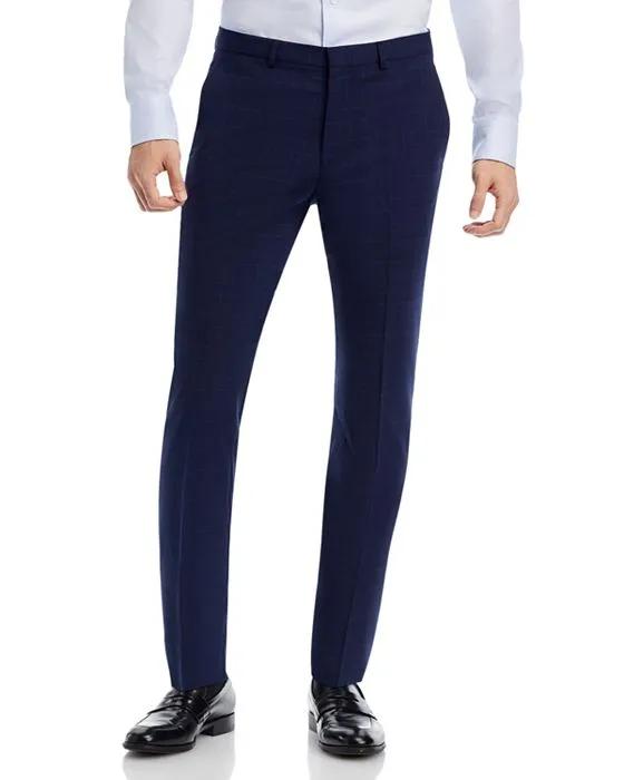 Hesten Tonal Plaid Extra Slim Fit Suit Pants
