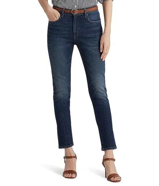 High-Rise Ankle Skinny