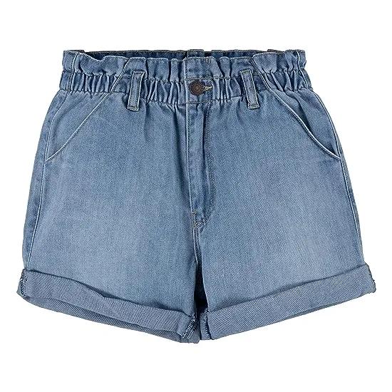 High-Rise Scrunchie Shorts