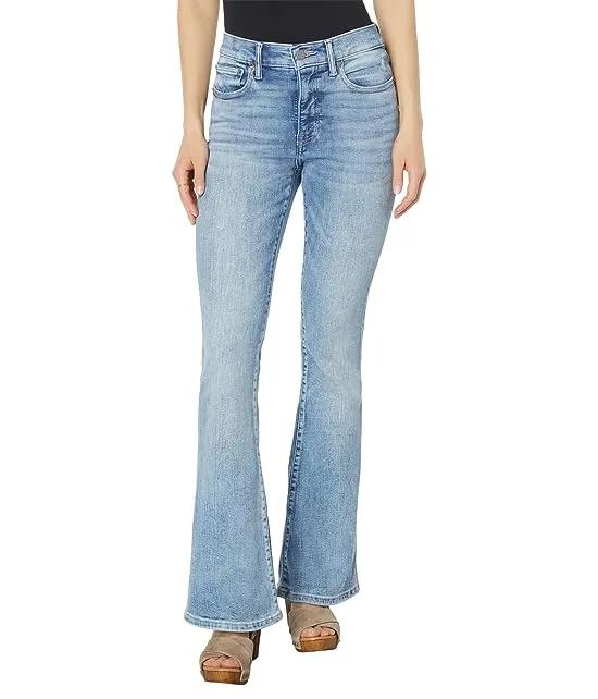High-Rise Stevie Flare Jeans in Cabana