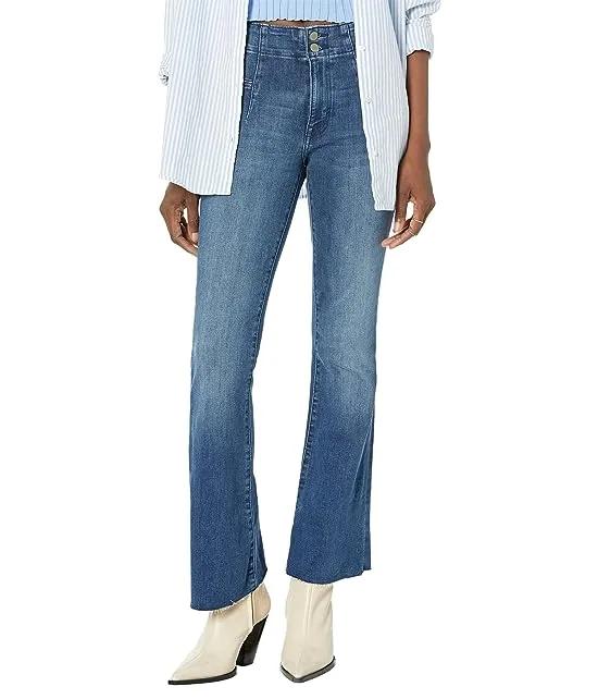High-Rise Stevie Flare Jeans in Confidence Club