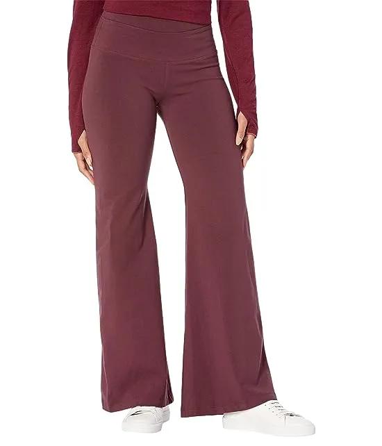High-Rise Wide Flare Pants