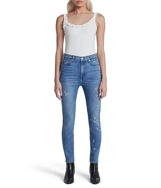 High-Waisted Ankle Skinny in Dulce