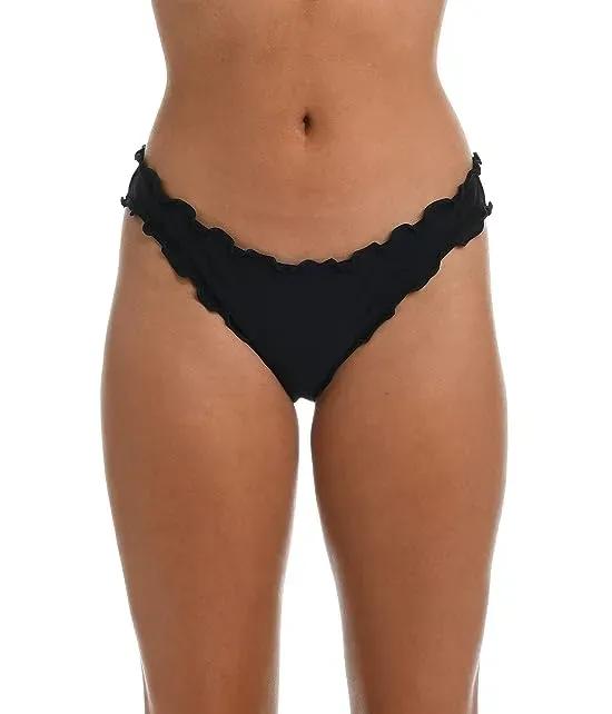 Hobie Women's Side Tie Tanga Bikini Swimsuit Bottom