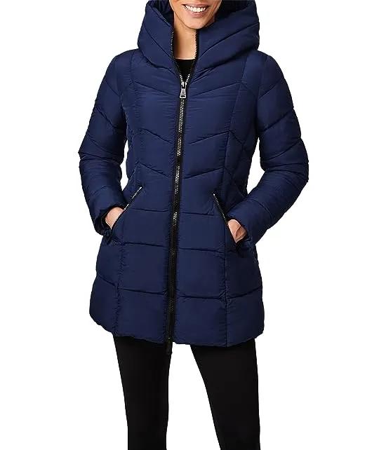 Hooded Quilted Puffer