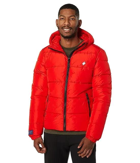 Hooded Sports Puffer