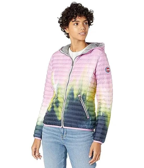 Hoodie Jacket with Horizontal Quilts