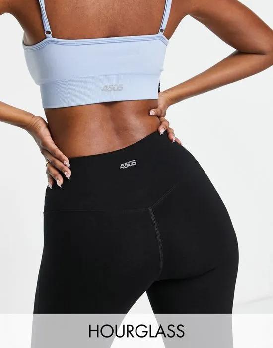Hourglass icon legging in cotton touch