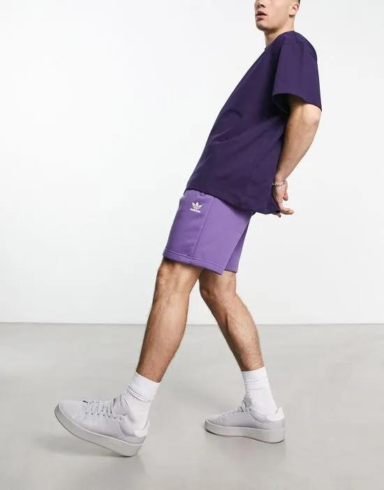House of Essentials shorts in purple