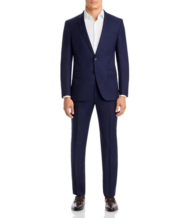 Huge/Genius Solid Slim Fit Suit