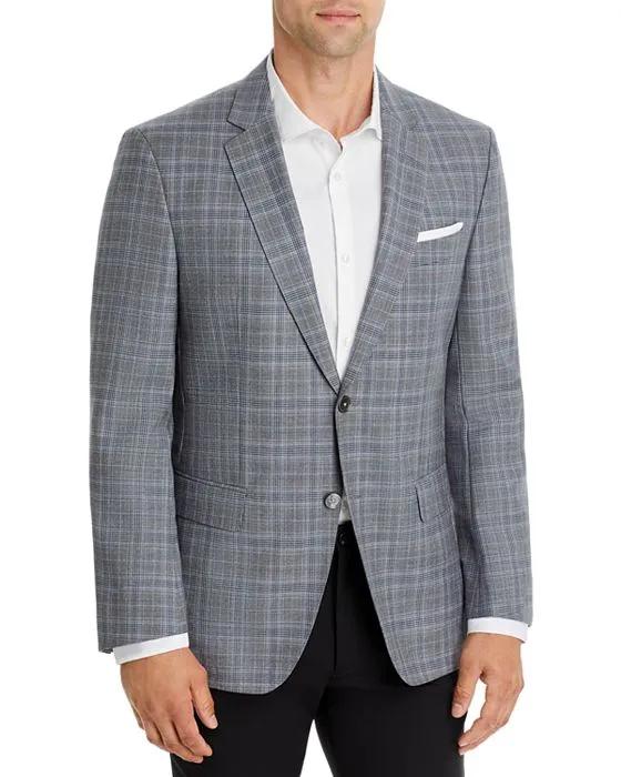 Hutson Tonal Plaid Slim Fit Sport Coat