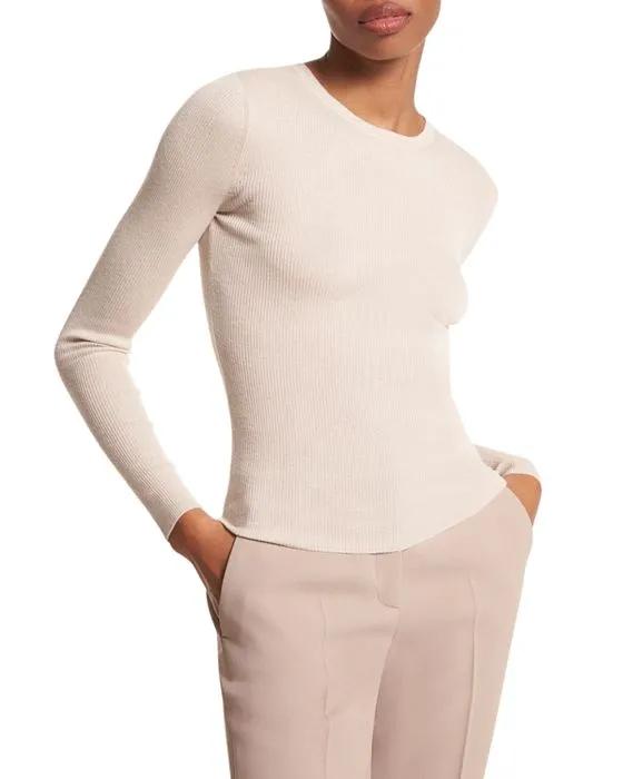 Hutton Cashmere Ribbed Sweater