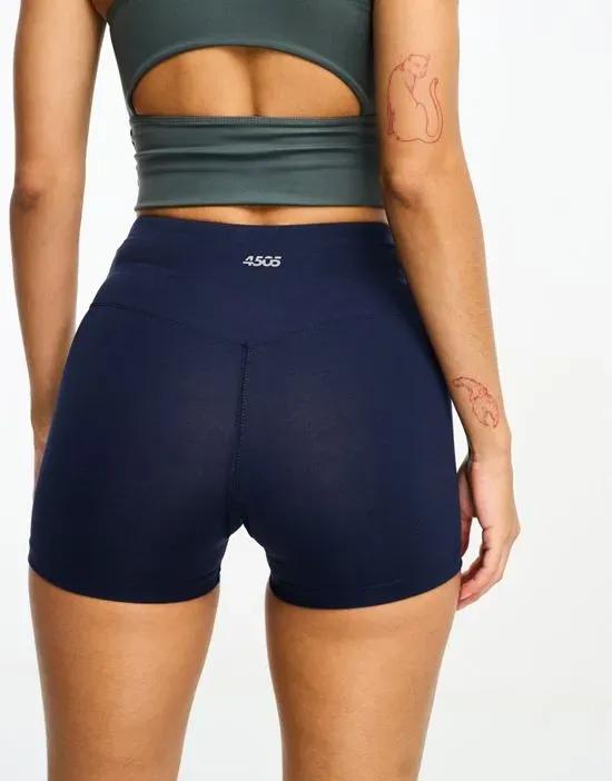 icon 3-inch booty shorts in cotton touch