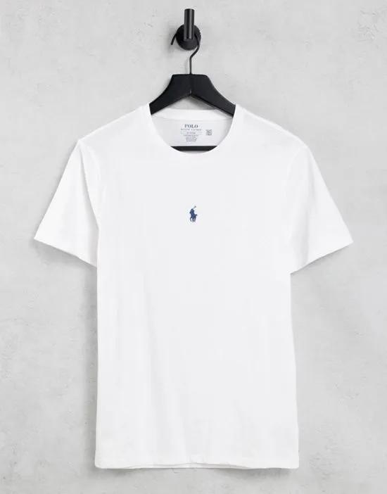 icon central logo T-shirt in white