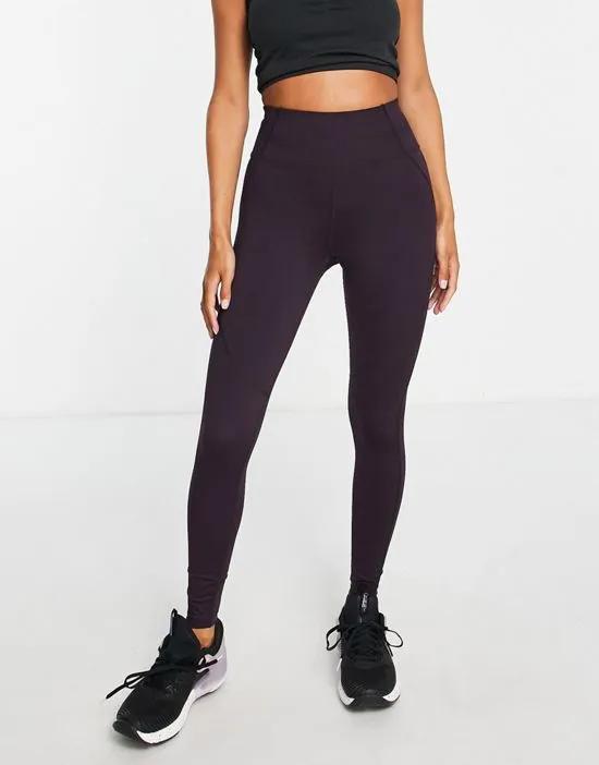 icon legging with bum sculpt seam detail and pocket