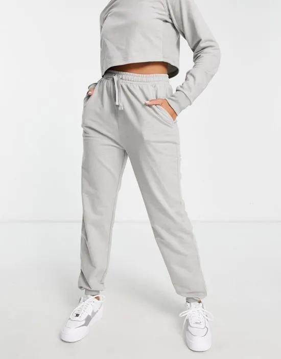 icon slim training sweatpants in loop back - part of a set