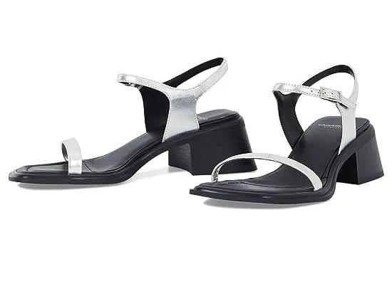 Ines Leather Strappy Heeled Sandal