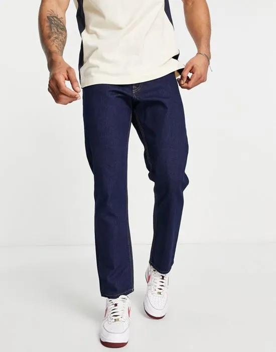 Intelligence Chris loose fit jeans in rinse wash