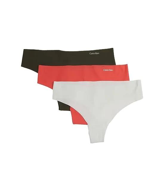 Invisibles 3-Pack Thong