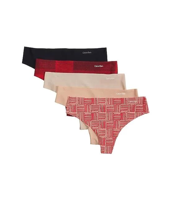 Invisibles 5-Pack Thong