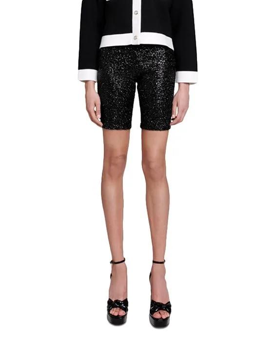 Irgot Sequined Bike Shorts