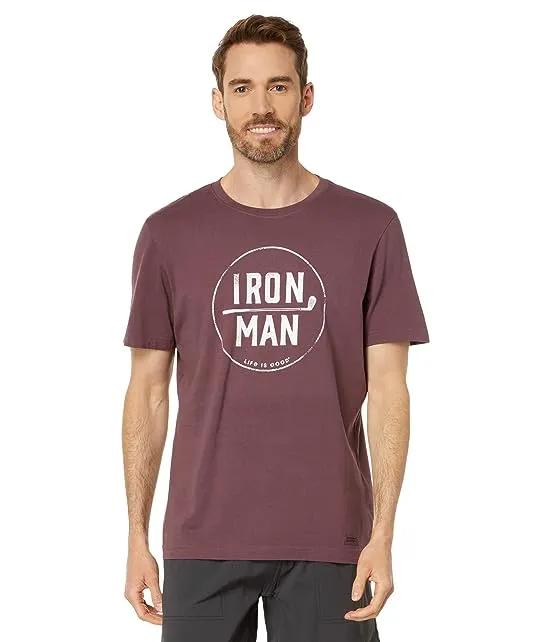 Iron Man Golf Short Sleeve Crusher™ Tee