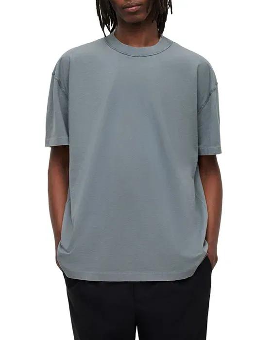 Isac Cotton Oversized Fit Crewneck Tee