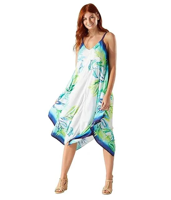 Island Cays Seafronds Engineered Scarf Dress