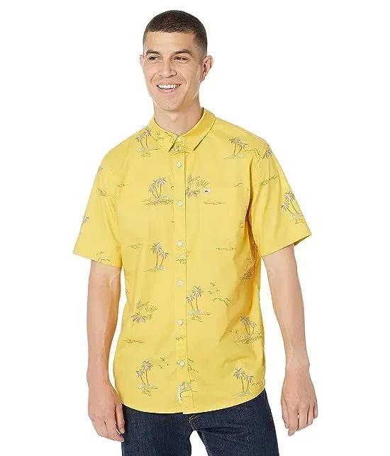 Island Time Stretch Short Sleeve Woven
