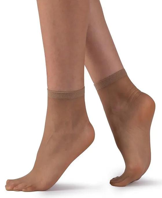 Italian Made Matte Silk Sheer Socks