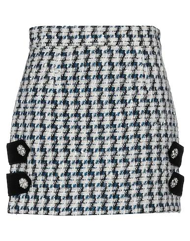 Ivory Bouclé Mini skirt