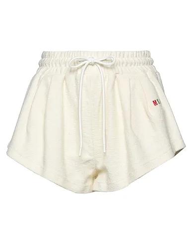 Ivory Bouclé Shorts & Bermuda