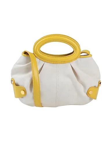 Ivory Canvas Cross-body bags