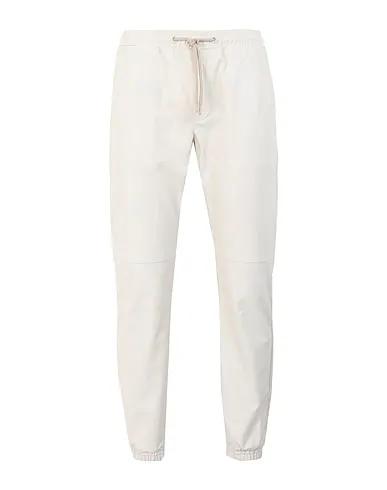 Ivory Casual pants WHITE PU JOGGERS
