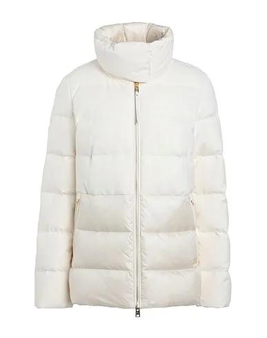 Ivory Cotton twill Shell  jacket