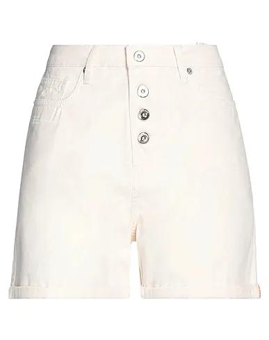 Ivory Cotton twill Shorts & Bermuda